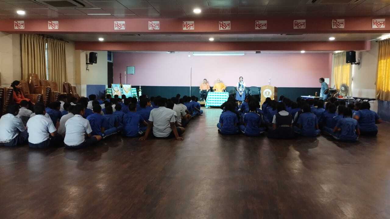 Lecture at Hedgewar High School Cujira Panaji